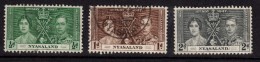 NYASALAND 1937 Coronation Omnibus Set - Very Fine Used - VFU - 5B842 - Nyasaland (1907-1953)