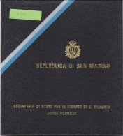 San Marino 1982. Album De Présentation   (6.215) - Lettres & Documents