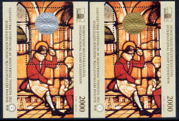 HUNGARY 2000 Denarius Of St. Isztvan Two Blocks MNH / **.. - Hojas Conmemorativas