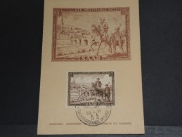SARRE - Carte Maximum - Avril 1951 - A Voir - P18588 - Maximum Cards