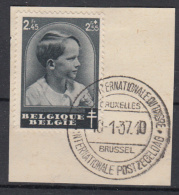 BELGIË - OBP - 1937 - Nr 446 - (POSTZEGELDAGEN) - Herdenkingsdocumenten