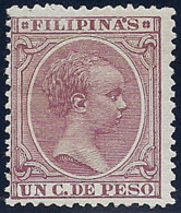 ESPAÑA/FILIPINAS 1896/97 - Edifil #122 - MNH ** - Variedad: Punto Entre La "A" Y La "S " - Philippines