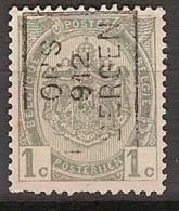 Rijkswapen Nr. 81 Voorafgestempeld Nr. 1855 Positie  A   MONS 1912 BERGEN ; Staat Zie Scan ! Inzet Aan 7,5 € ! - Roller Precancels 1910-19