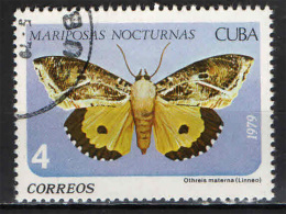 CUBA - 1979 - FARFALLA - BUTTEFLY - USATO - Oblitérés