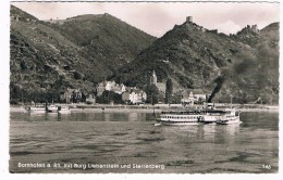 D6468   BORNHOFEN : Mit Burg Liebenstein Und Sterrenberg - Braubach