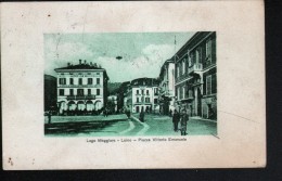 ITALIE, LAGO MAGGIORE, LUINO, PIAZZA VITTORIO EMMANELE - Luino