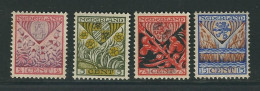 PAYS BAS N° 195 à 198 ** - Unused Stamps