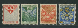 PAYS BAS N° 186 à 189 ** - Unused Stamps