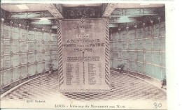 NORD - 59 - TOP 2016 - LOOS - Intérieur Du Monument Aux Morts - Loos Les Lille