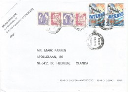 Italy 2016 Padova Internet Communication Castle Coil Stamps Strip Cover - 2011-20: Marcophilia