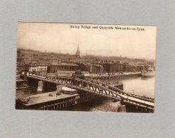 61519    Regno  Unito,  Swing Bridge And Quayside Newcastle-on-Tyne,  NV - Newcastle-upon-Tyne