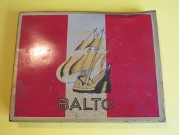 Cigarettes / Boite Métallique/Balto/Goût Américain/Régie Française/Vers 1950 - 1970          BFPP61 - Porta Sigarette (vuoti)