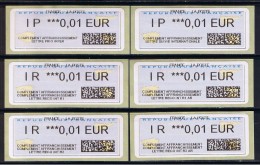 ATM, NABANCO, IER, N° 55,  Gds Coins Ronds, NOUVELLE VERSION DU 1 Er MAI 2016, EC/LV/ LP/ IP, DOUBLE  Mention "COMPL. - 2010-... Illustrated Franking Labels