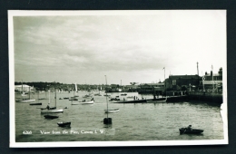 ENGLAND  -  Isle Of Wight  Cowes  View From The Pier  Unused Vintage Postcard - Cowes