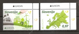 SLOVENIA 2016,NEW STAMPS 27.05, EUROPA CEPT,THINK GREEN,MNH - 2016