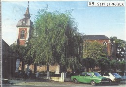 NORD - 59 - TOP 2016   - CPSM GF Couleur -  SIN LE NOBLE - L'église - Sin Le Noble