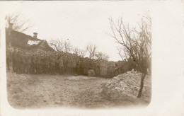 CP Photo 1915 NOWAJA MYSCH (Novaja Mys, Près Baranovichi, Baranowitschi) - Deutsche Soldaten, IR 255 (A145, Ww1, Wk 1) - Belarus