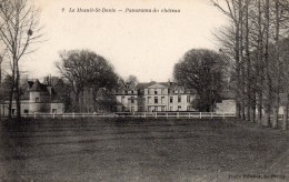 CPA     -     LE MESNIL ST DENIS       -      PANORAMA DU CHATEAU - Le Mesnil Saint Denis