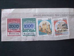 STAMPS ITALIA FISCALI TASSE IMPOSTA BOLLO PER CAMBIALI - Revenue Stamps