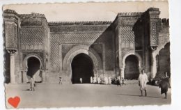 07174-LE-MAROC-MEKNES-Bab Mansour------animée - Meknès