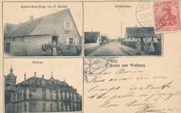 CPA ALLEMAGNE Rare Carte Grüss Aus Walburg 1909 - Other & Unclassified