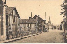 14- Calvados _ Saint- Julien -le -Faucon_ Arrivé Au Bourg - Arromanches