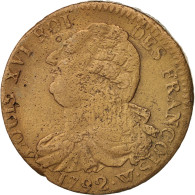 Monnaie, France, 2 Sols François, 2 Sols, 1792, Lille, TB, Bronze, KM:603.16 - Autres & Non Classés