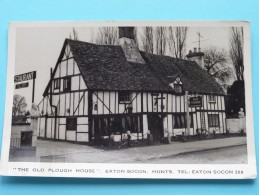 The OLD PLOUGH HOUSE Eaton Socon ( Cramers ) Anno 1965 ( Zie Foto Voor Details ) !! - Huntingdonshire