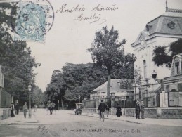 CPA 94 Val De Marne Saint Mandé Entrée Du Bois - Saint Mande