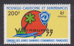 New Caledonia SG 585 1977 Junior Chambers Of Commerce MNH - Neufs