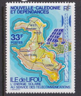 New Caledonia SG 608 1978 Telecommunications Through Solar Energy MNH - Neufs