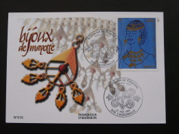 Carte Maximum Card Bijoux Bijouterie Jewelry Mayotte 2004 - Covers & Documents