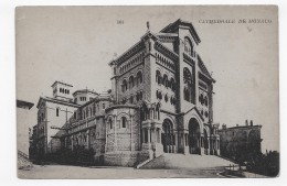 MONACO - N° 564 - LA CATHEDRALE - CPA NON VOYAGEE - Cathédrale Notre-Dame-Immaculée