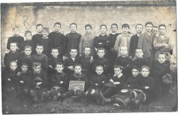 GUERIGNY (58) Carte Photo école Groupe D'ecoliers 1913 - Guerigny