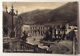 CARRARA LA STAZIONE FERROVIARIA VIAGGIATA FG - Carrara