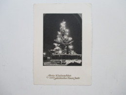 AK Weihnachten 1956 Österreich Chritkindl 2 Stempel. Postkarte - Autres & Non Classés