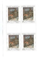 Year 2014 - Painting By Schinkader, 4 Stamps In Block, MNH - Hojas Bloque