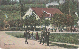 AK Gasthof Restaurant Heitrer Heiterer Blick Regiment Tambour Militaria Stempel Bei Bischofswerda Burkau Rammenau Uhyst - Burkau