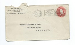 Ganzsache Brief  - 13.7.1911 - Nach Esslingen - 1901-20