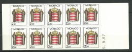 MONACO: **, CARNET N°1, TB - Libretti