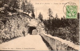 Suisse. Route De La Brevine. Tunnel Du Moulin De La Roche - La Brévine