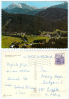 AK Tirol 6105 Leutasch-Weidach Im Leutaschtal 1968 Karwendel Luftbild Luftfoto Leutaschtal 1971 Lengfeld Österreich - Leutasch