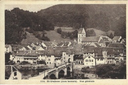 St-URSANNE - Vue Générale - Ed. Maison B. Denéréaz, Lausanne - Saint-Ursanne