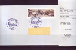 Atm, Lisa2, FDC, 0,70€ Avec Reçu, 70 éme Anniversaire Du Musée De La Poste. Tàd Journalier De La Boutique Au 7/06/2016. - 2010-... Illustrated Franking Labels