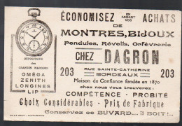 Buvard Montres DAGRON Bordeaux (PPP3236) - D