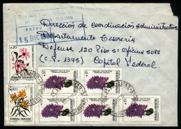 Cover Mailed On 1/DE/1989 With Postmark Of "EST. EL TAJAMAR" (Santa Fe) To Buenos Aires, And INFLA Postage Of A170 - Lettres & Documents