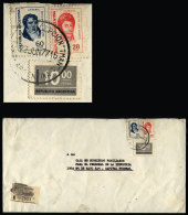 Registered Cover Sent From "EST CONCEPCION" (Tucumán) To Buenos Aires On 22/JUN/1977, VF Quality - Lettres & Documents