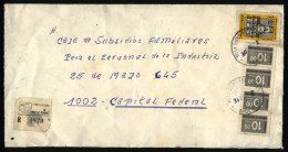 Registered Cover Mailed To Buenos Aires In JUN/1977 With Postmark Of "VILLA QUINTEROS" (Tucumán), And INFLA... - Lettres & Documents