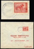 Cover With Blue Postmark Of "BOCA DE LA QUEBRADA" (San Juan) Sent To Buenos Aires On 5/AP/1960, VF Quality - Brieven En Documenten