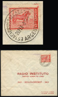 Cover With Postmark Of "ESTACION USPALLATA" (La Rioja) Sent To Buenos Aires On 26/FE/1960. - Brieven En Documenten